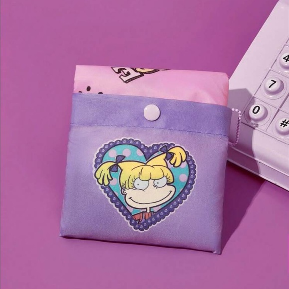 - Nick 90s X Rebellious Rose Cute Printed Portable Shopping Bag - Picture 8 of 8